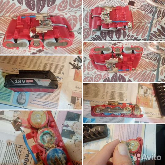 Ремонт аккумуляторов шуруповерта