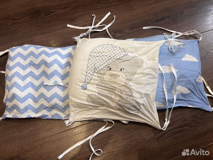 Бортики подушки в детскую кроватку