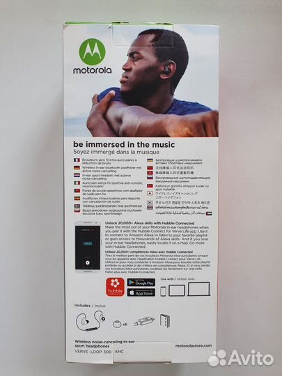 Беспроводные наушники Motorola VerveLoop 500 ANC