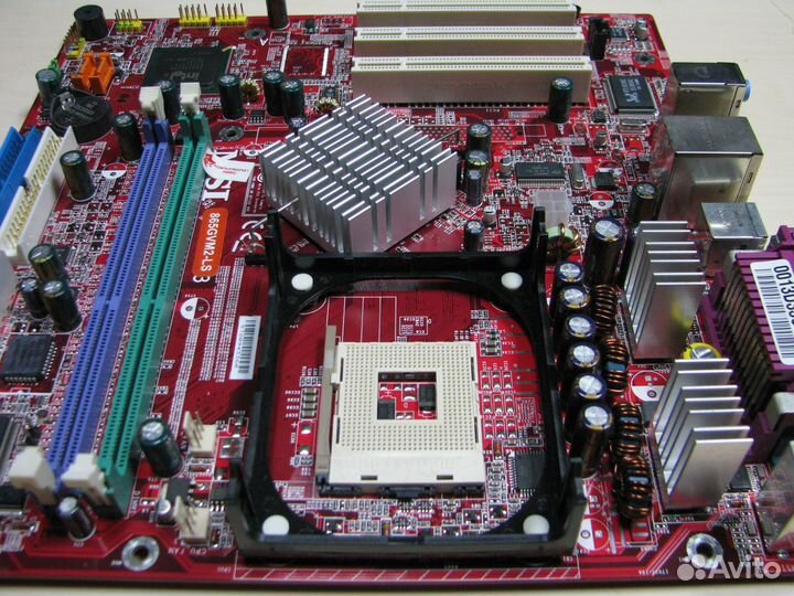 Материнская плата MSI 865GVM2-LS MS-7037 Sock-478