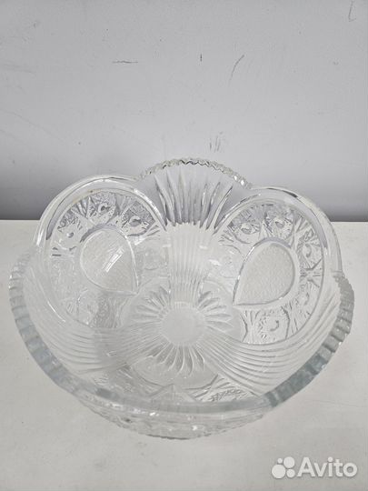 Хрустальные вазочки в ассортименте СССР