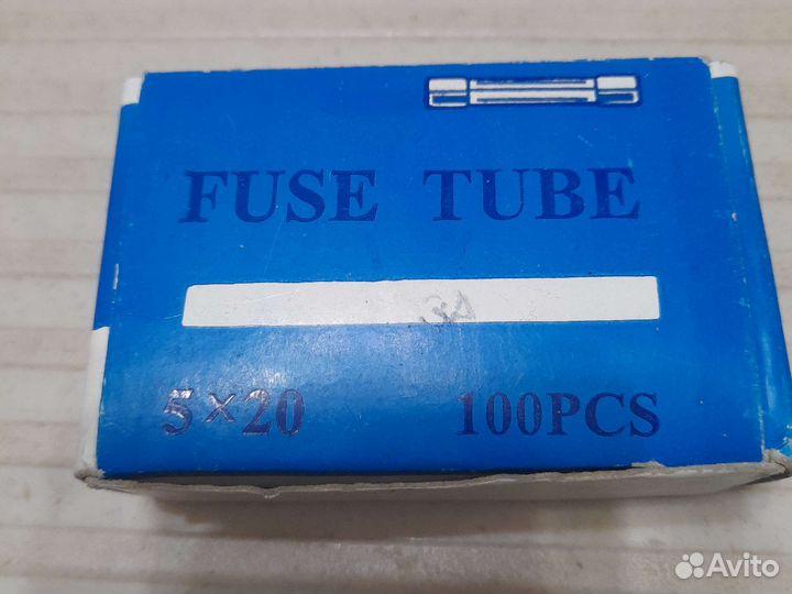 Предохранитель стекло 3А 100шт