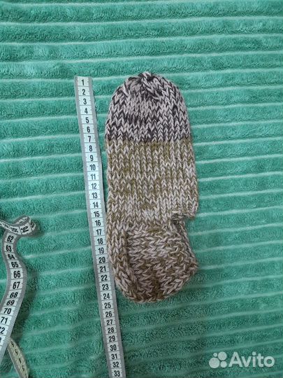 Носки и тапочки вязаные ручной работы