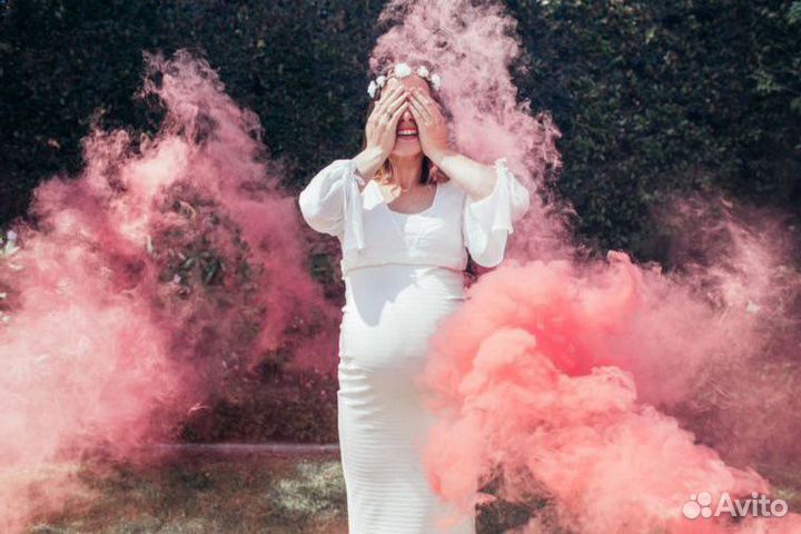 Гендер пати цветной дым дымовая шашка