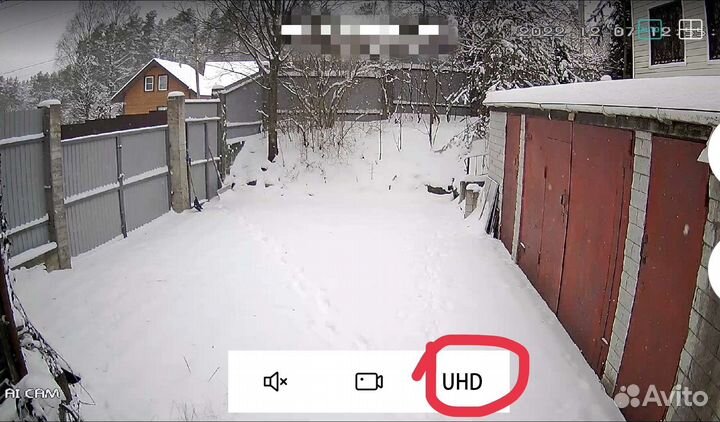 3.0 mp Камера уличная поворотная wifi 3.6mm