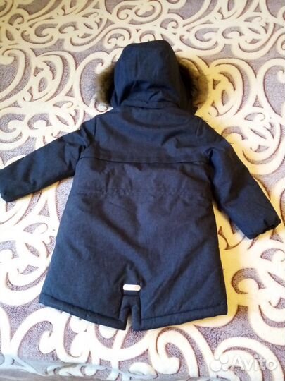 Зимний пуховик для девочки 104