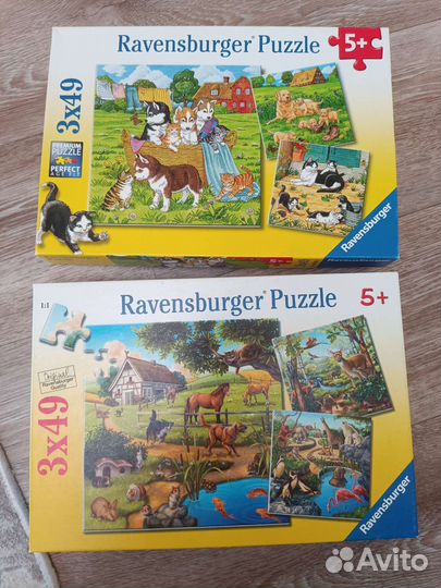 Пазлы ravensburger