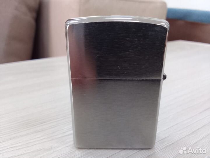 Зажигалка Zippo Brushed Chrome оригинал 2018г