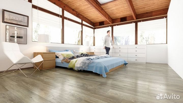 Каменно полимерный,кварцевый ламинат Refloor Fargo