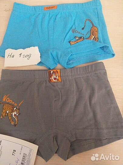 Трусы детские для мальчика на 1-2года. Пеликан тру