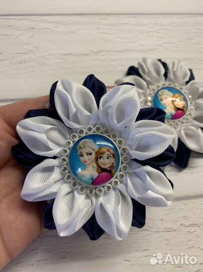 Бантики/ цветы из лент