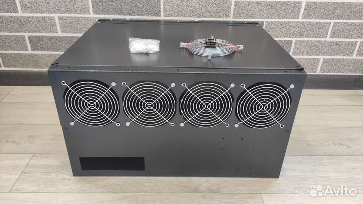 Закрытый корпус для майнинг фермы