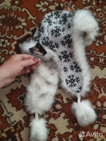 Шапка зимняя для девочки