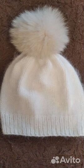 Шапочка из пуха норки