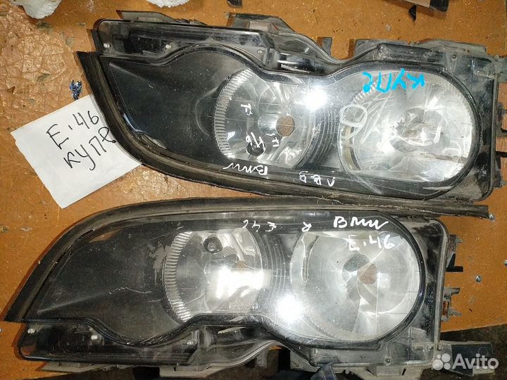 Фары на bmw e 46 купе
