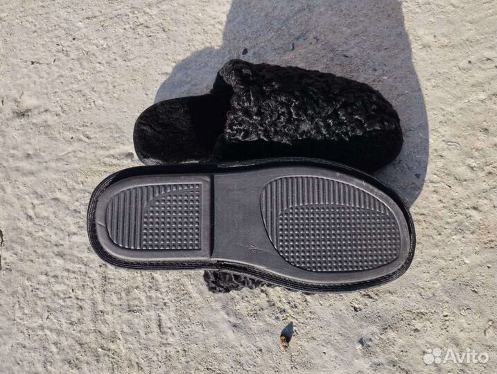 Натуральные тапочки