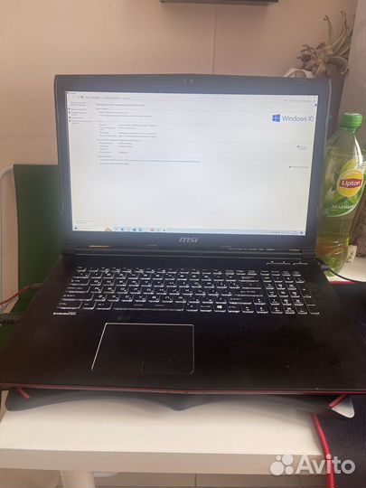 Игровой ноутбук msi