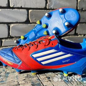 Adidas f50 on sale blue and red