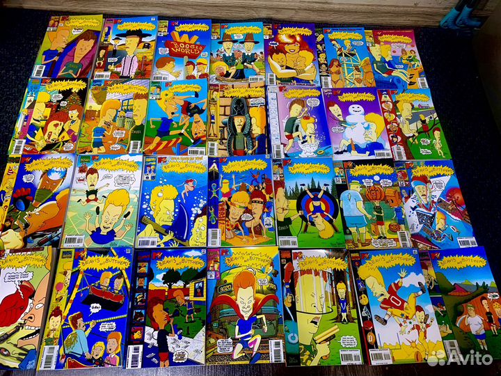 Комиксы Бивис и Баттхед. Beavis and Butthead