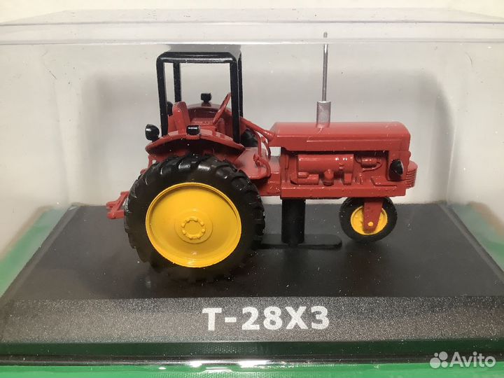 Модель трактора Т-28хз 1:43 Ашет