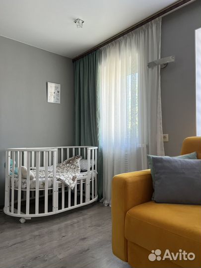 Детская кроватка с маятником трансформер