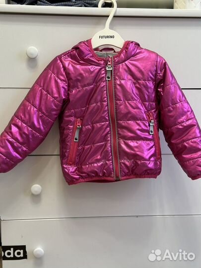 Демисезонная Куртка детская на девочку 98