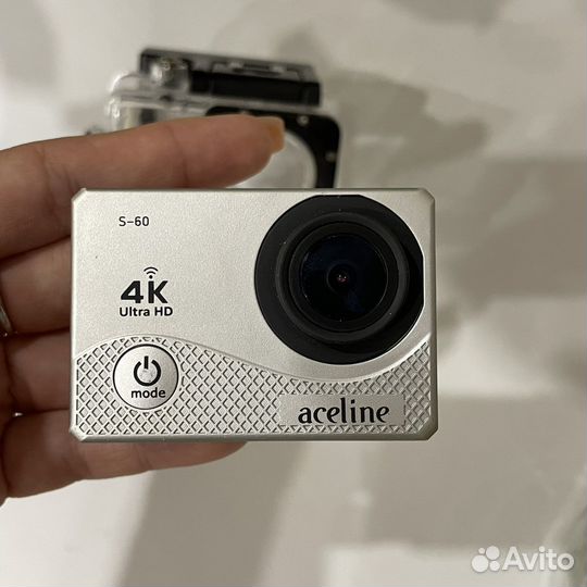 Экшн камера Aceline S-60 серебристый