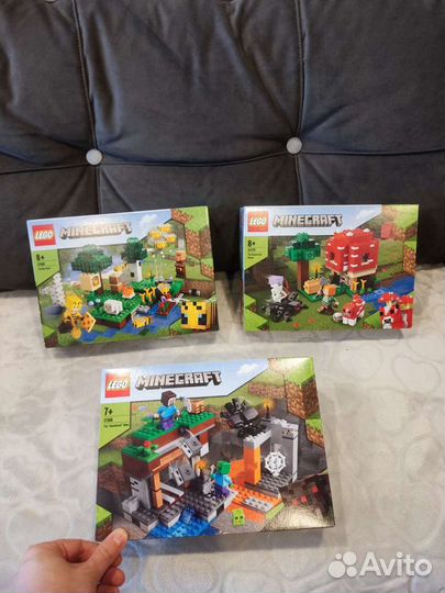 Lego Minecraft Абсолютно новые