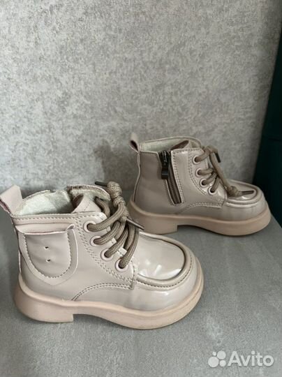 Ботинки для девочки 21 размер