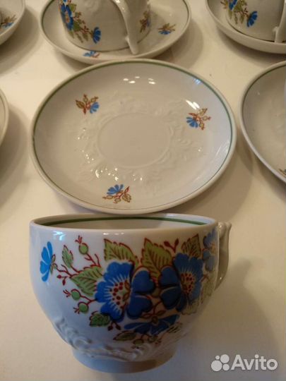 Сервиз чайный Вербилки СССР