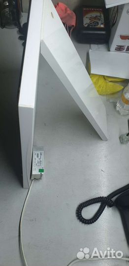 Зеркало с подсветкой настольное