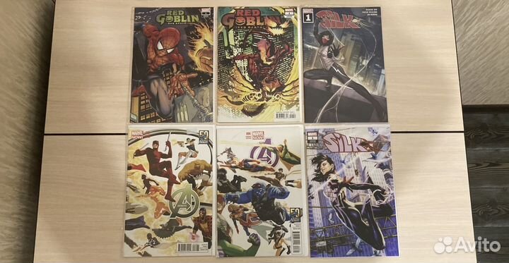 Комиксы DC/Marvel на английском