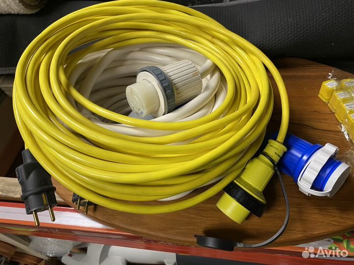 Кабель берегового питания катера 10 метров