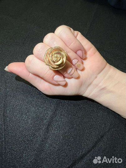 Кольцо роза