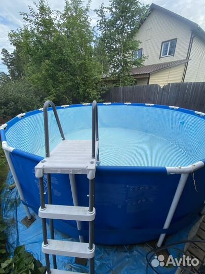 Каркасный бассейн 457 на 122