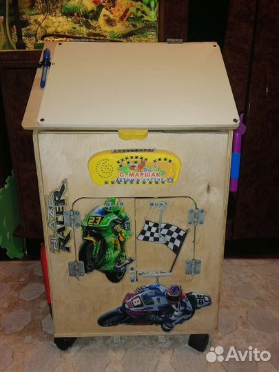 Бизиборд домик большой