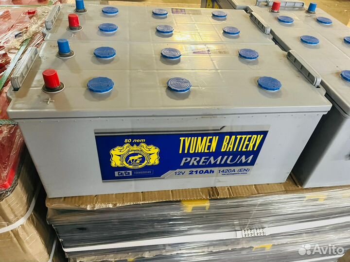 Акб 210 Ач Тюмень Премиум. Габариты как у 190 Ач