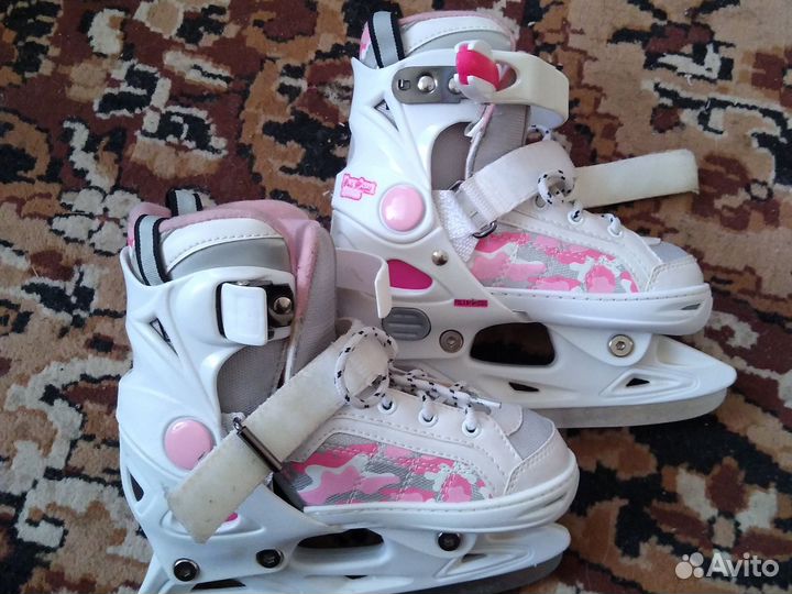 Коньки раздвижные 29-32