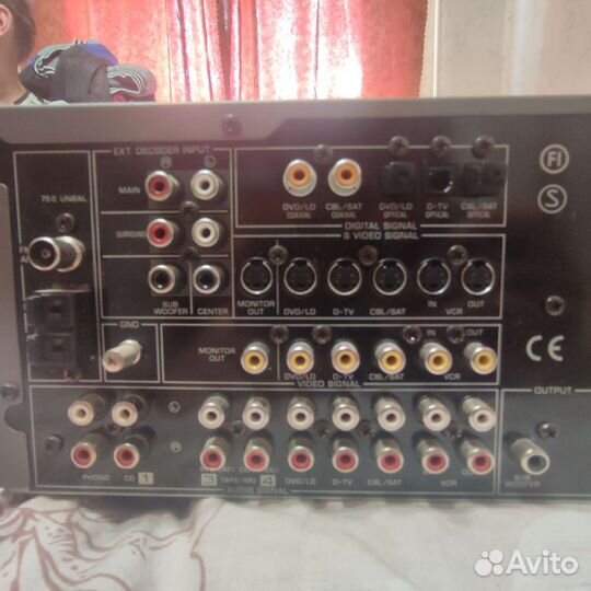 Ресивер yamaha rx v596rds