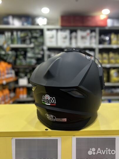 Мотошлем кросс AiM JK802 Black Matt(S,M,L,XL)