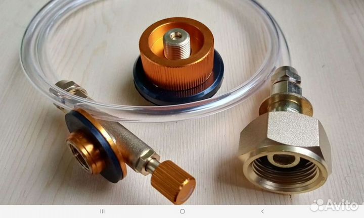 Адаптер для заправки газовых портативных баллонов