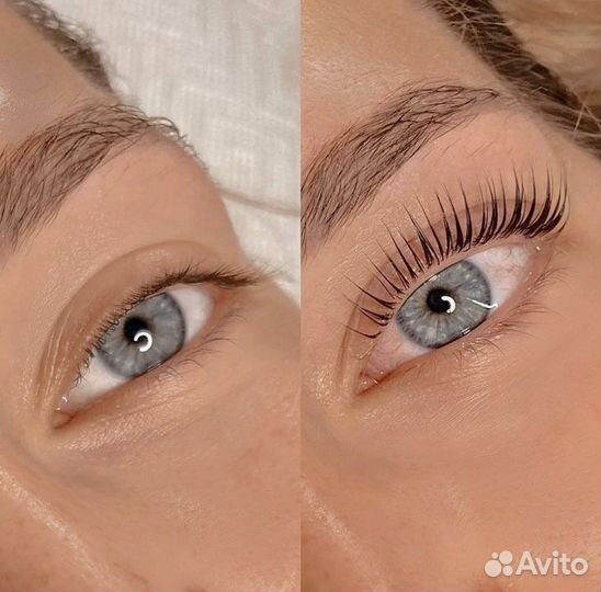Ламинирование ресниц + ботокс