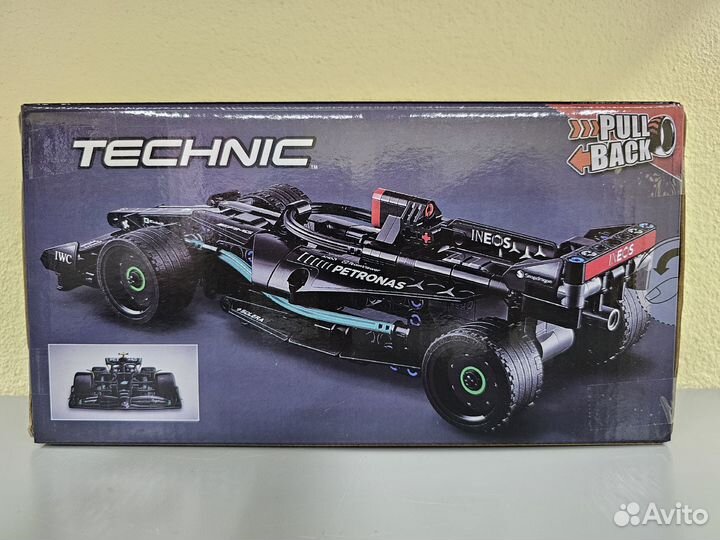 Конструктор Technic Mercedes AMG F1 W14 PullBack