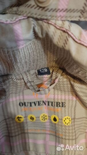 Куртка зимняя для девочки outventure 128