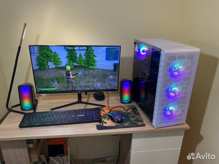 Мощный Игровой пк RX с монитором: Mistral Z4С