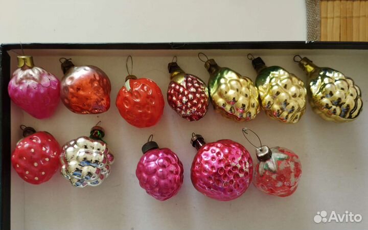 Ёлочные игрушки СССР