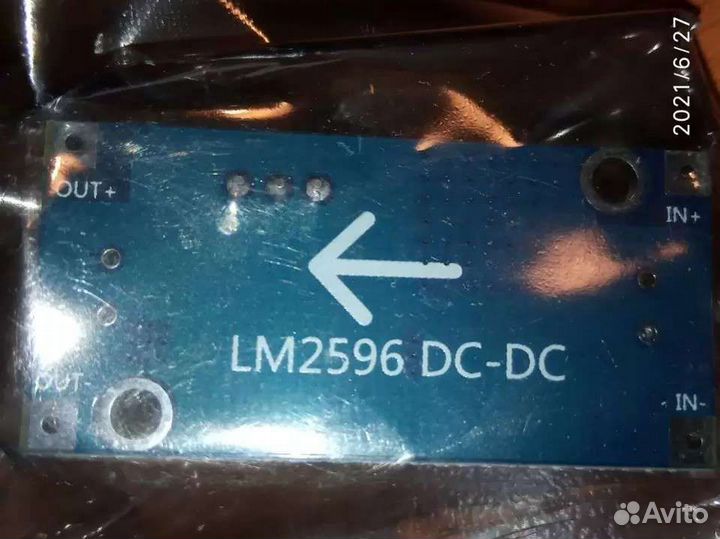 DC-DC понижающий преобразователь LM2596S