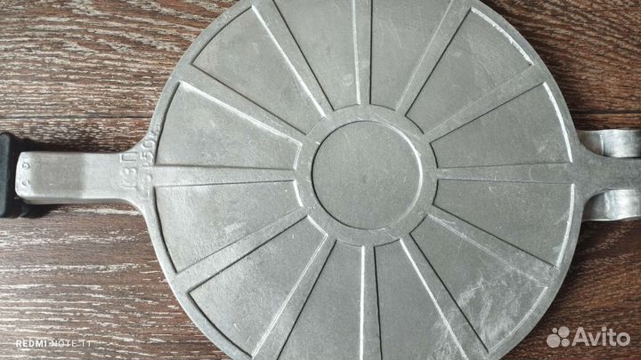 Вафельница СССР большая 24 см