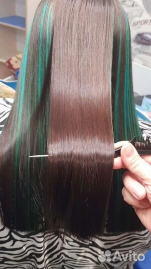 Ботокс, кератиновое выпрямление, полировка волос