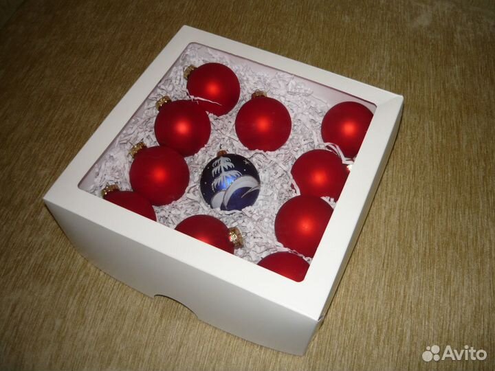 Ёлочные игрушки стеклянные. Новые